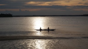 Pôr-do-Sol no Porto de Jiribatuba - Foto: Equipe